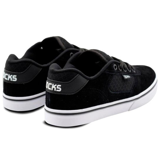 Tênis Hocks Flat Lite Preto Branco