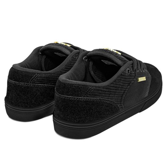 Tênis Hocks Montreal New Black Gold