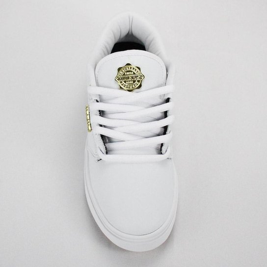 Tênis Hocks Montreal White Gold