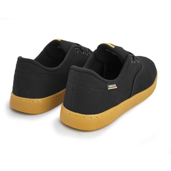 Tênis Hocks Sonora Skate Canvas Black Natural