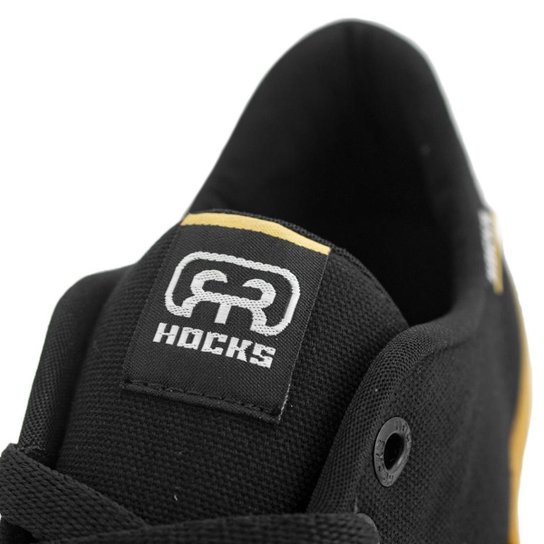 Tênis Hocks Sonora Skate Canvas Black Natural