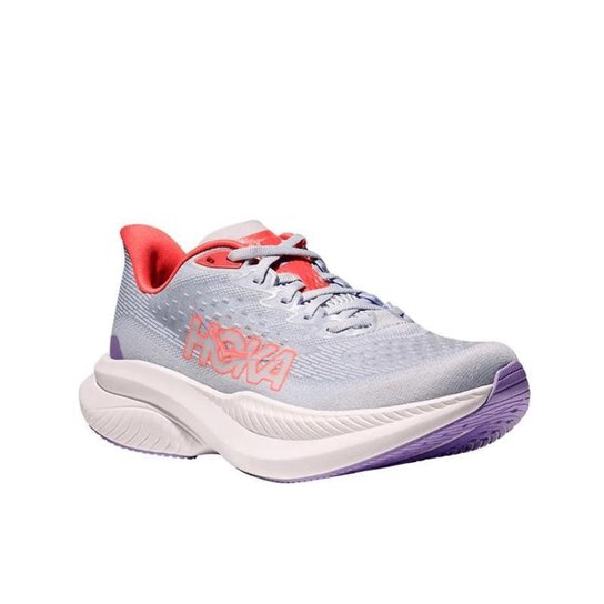 Tênis HOKA Mach 6 Feminino Cinza