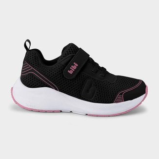 Tênis Infantil Bibi High School Preto com Rosa
