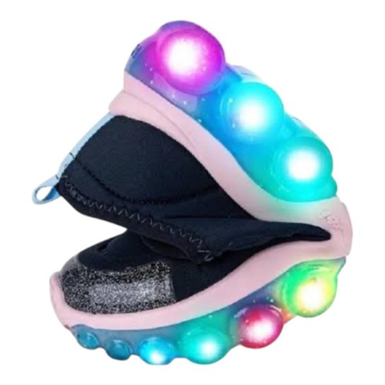 TÊNIS INFANTIL BIBI ROLLER CELEBRATION LUZINHA 125201