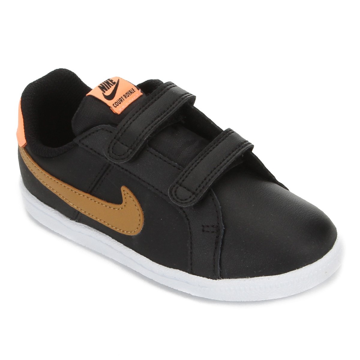 tênis nike court royale preto