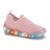 Tênis Infantil de Luz Menina Bibi Roller Celebration 3.0 Sugar - Rosa