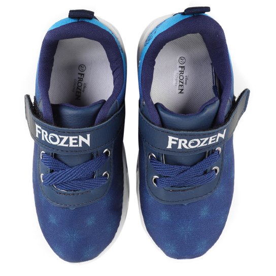 Tênis Infantil Disney Frozen Led Feminino