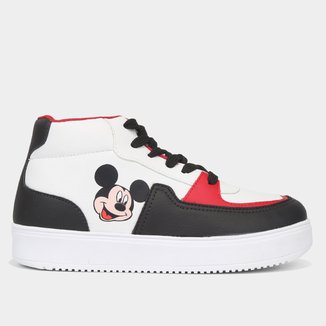 Tênis Infantil Disney Mickey Cano Médio Menino