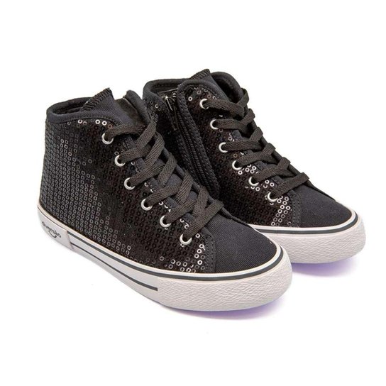 Tênis Infantil Diversão Boreal Lynn Preto