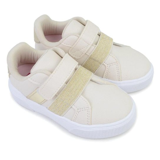 Tênis Infantil Feminino Klin Sky Branco - 317038