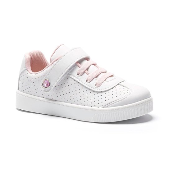 Tênis Infantil Feminino Tininha Casual Escolar Macio