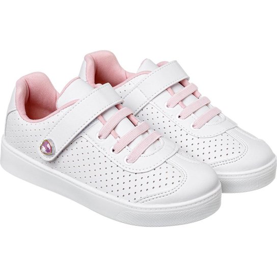 Tênis Infantil Feminino Tininha Casual Escolar Macio