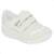 Tênis Infantil Kidy Baby Colors Equilíbrio Branco Calce Fácil - Branco