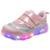 Tenis Infantil Menina Luz Led Conforto Liz Luz Pampili - Rosa