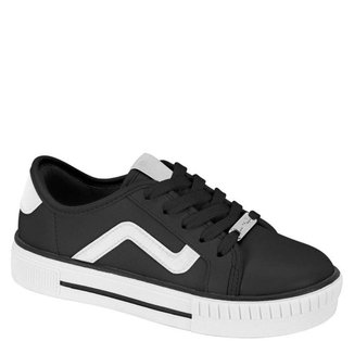 Tênis Infantil Menina Molekinha Casual Conforto 2565.109 - Branco/Preto/Prata - 31
