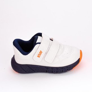 Tênis Infantil Menino Kidy Equilíbrio Fecho Duplo Azul