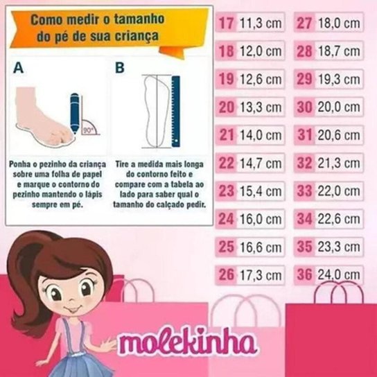 Tênis Infantil Molekinha Calce Fácil Confortável 2573.100