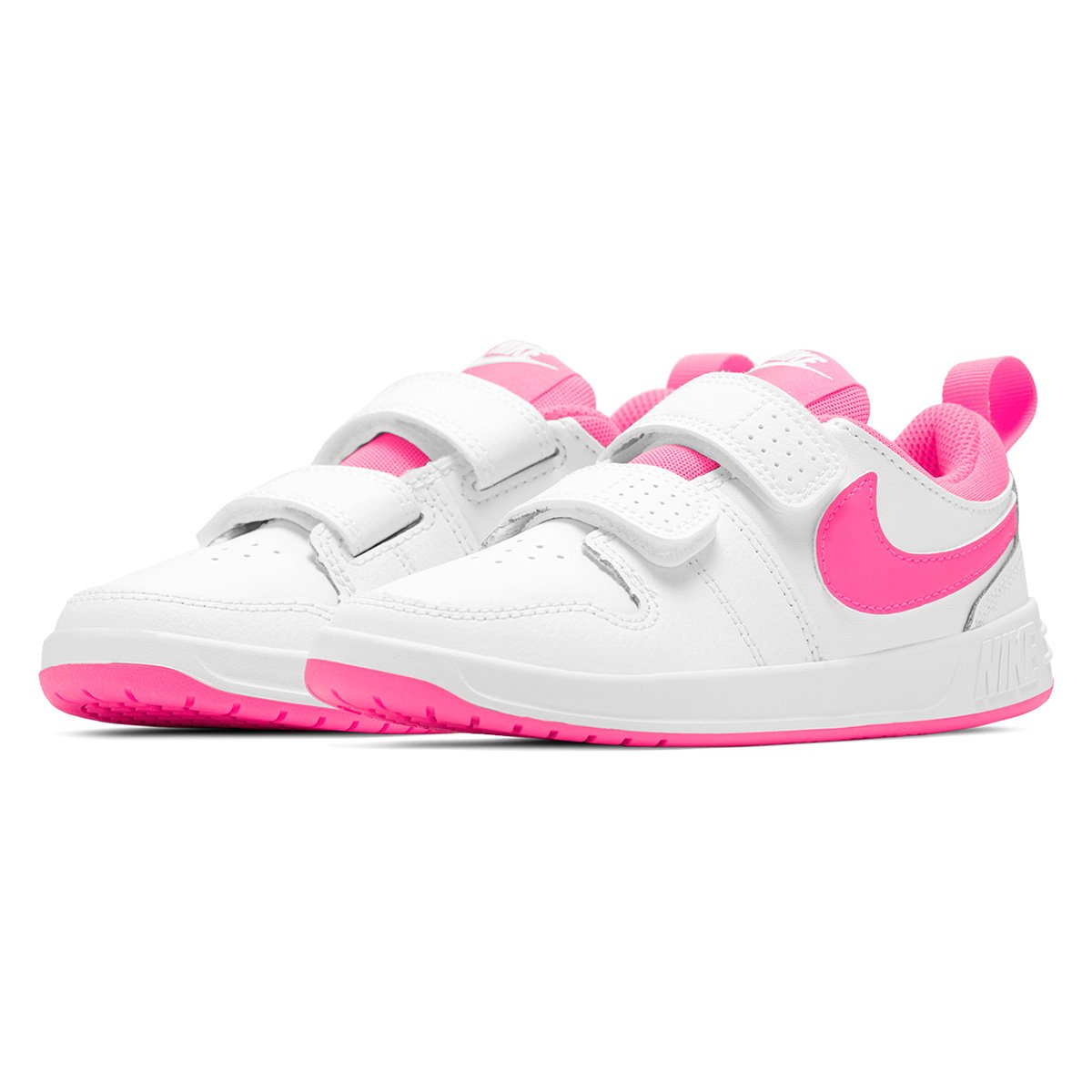 Tênis Infantil Nike Pico 5 PSV - Off white+Rosa | Allianz Parque Shop