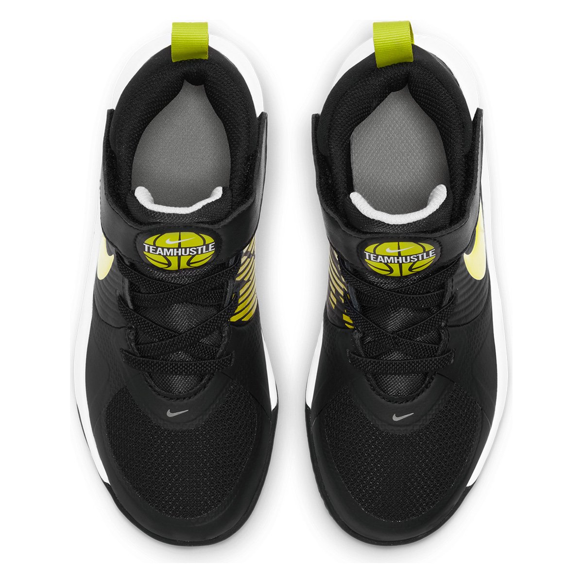 Tênis Infantil Nike Team Hustle Cano Médio Masculino - Preto+Grafite |  Allianz Parque Shop