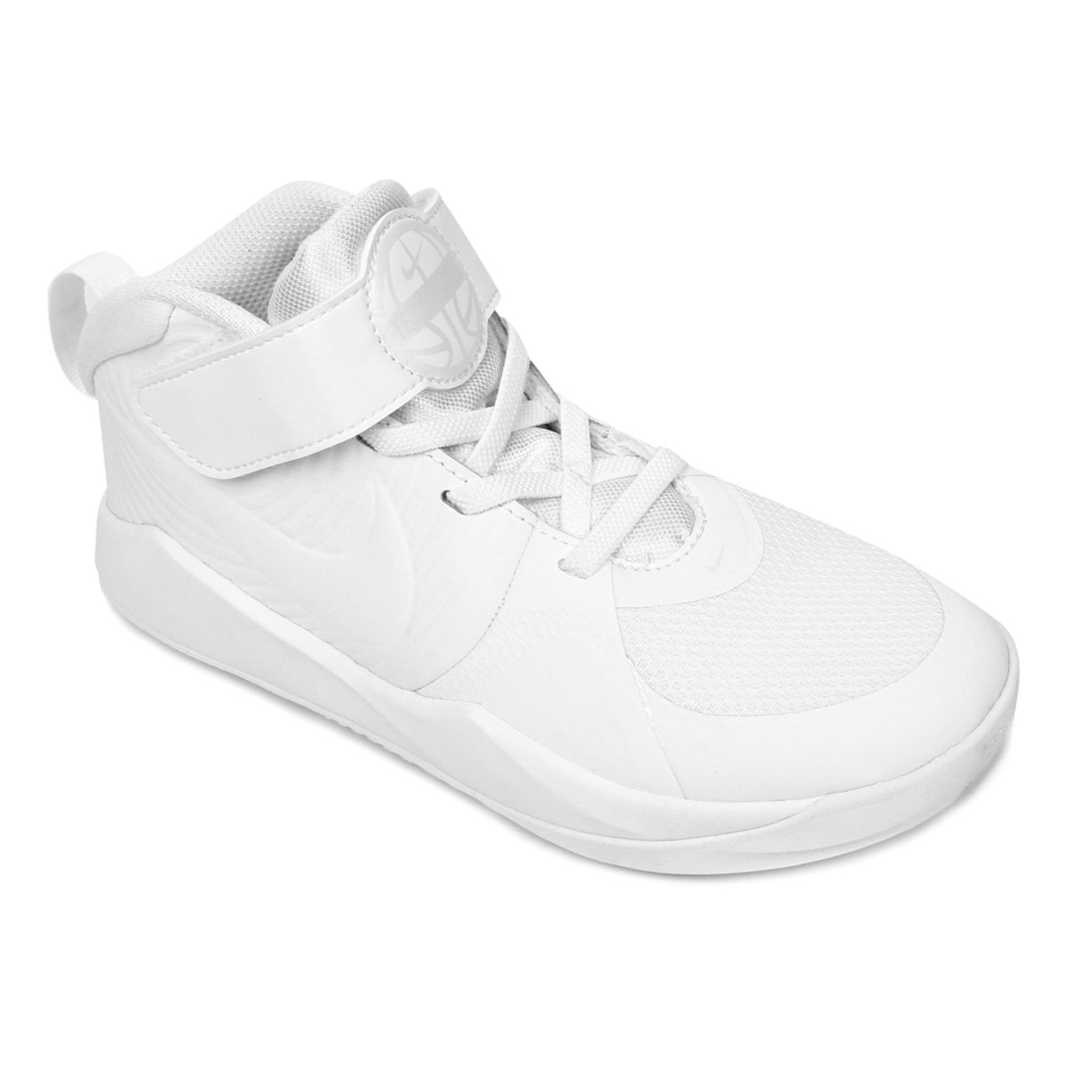 tenis cano alto nike team hustle