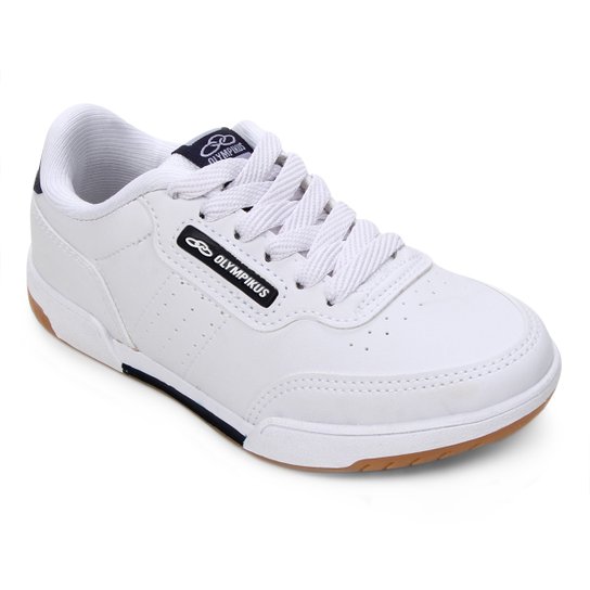 Tênis Casual Sapato Branco Masculino Netshoes Sapato Infantil Na