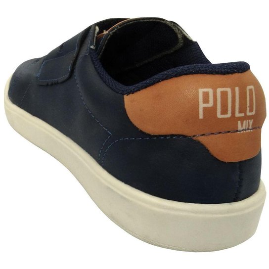 Tênis Infantil Ortopasso Casual Menino Azul Marinho