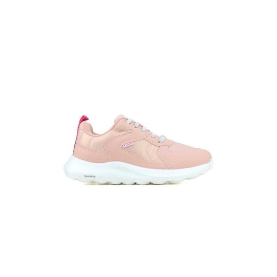 Tênis Infantil Pampili Bubble Comfy Elástico Rosa