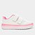 Tênis Infantil Pampili Casual Menina - Branco+Rosa