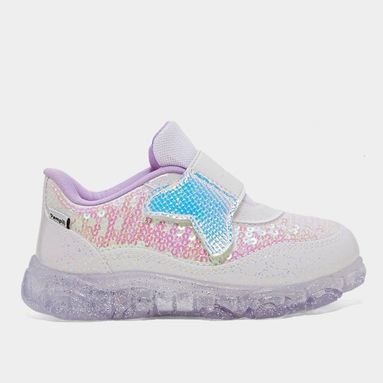 Tênis Infantil Pampili Liz Luz II Menina