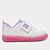 Tênis Infantil Pampili Sneaker Luz Menina - Branco+Lilás