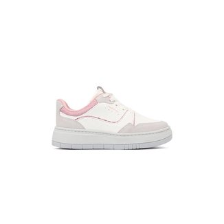 Tênis Infantil Pink Cats Casual Off White