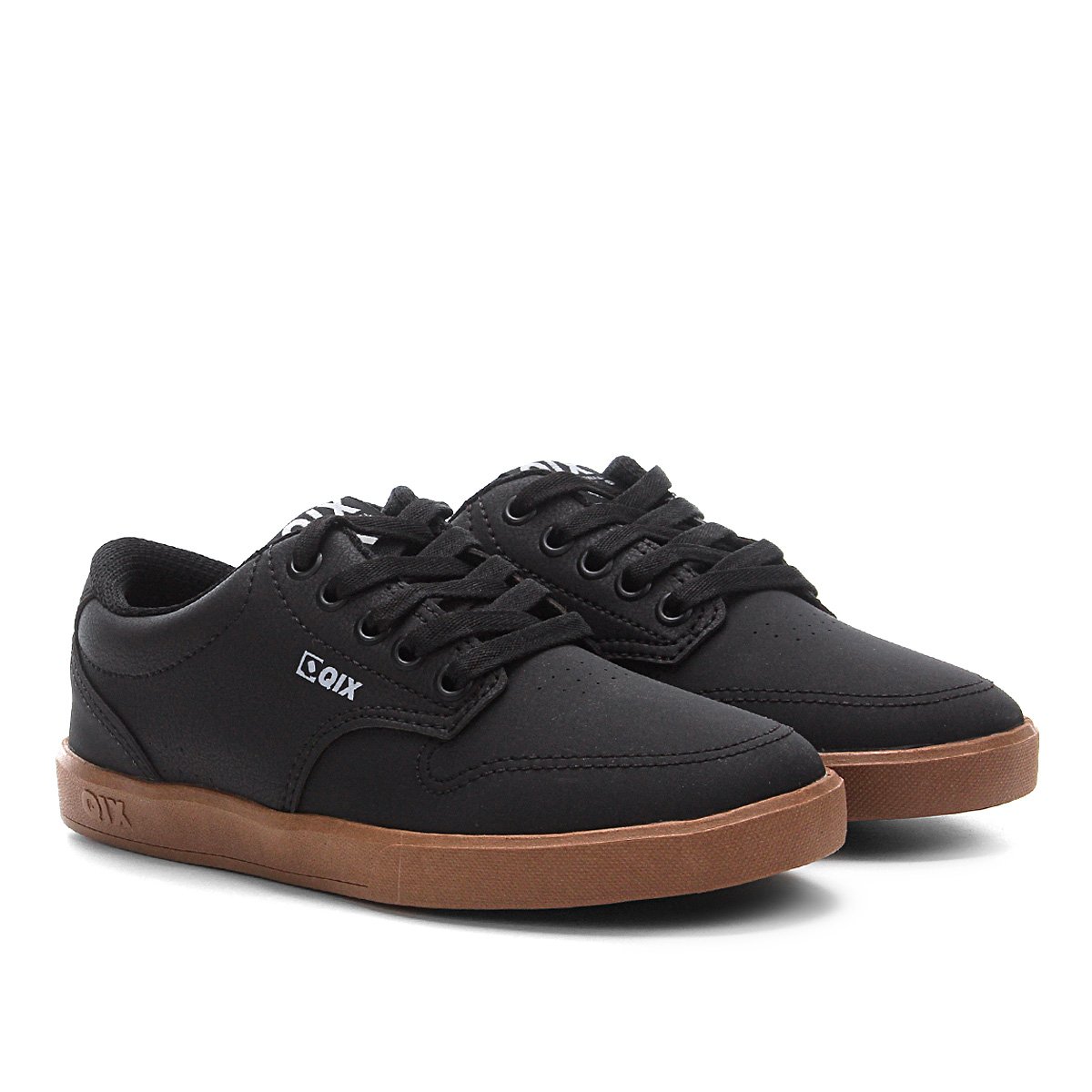Tênis Infantil Qix Base - Preto+Marrom | Allianz Parque Shop