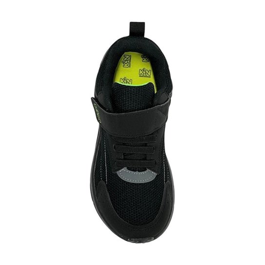 Tênis Klin Infantil New Sport 480065 Preto/Grafite/Verde
