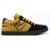 Tênis Landfeet Casual Couro Qualidade Durável - Amarelo+Preto