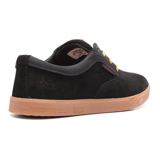 Tênis Landfeet Casual Qualidade Couro Durável