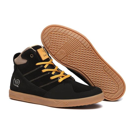 Tênis Landfeet Casual Qualidade Couro Durável