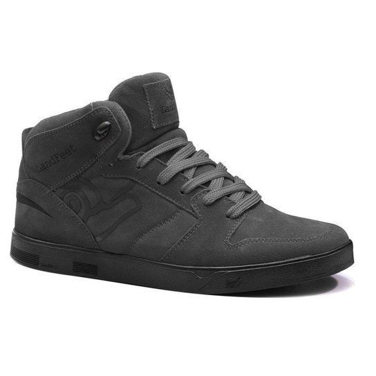 Tênis Landfeet Casual Qualidade Couro Durável