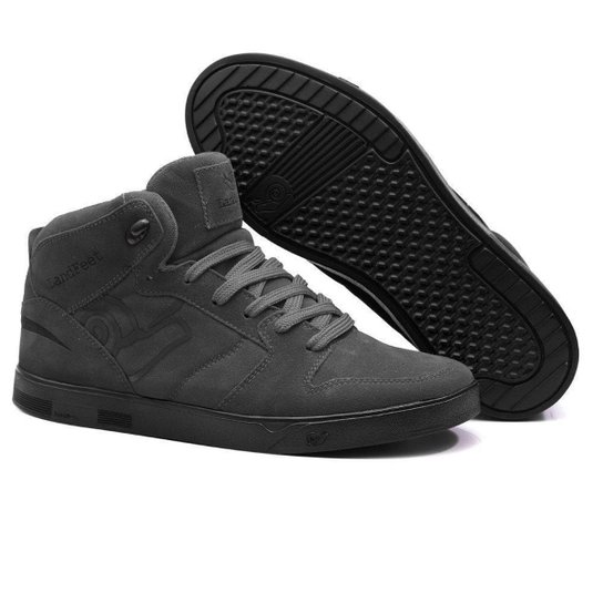 Tênis Landfeet Casual Qualidade Couro Durável