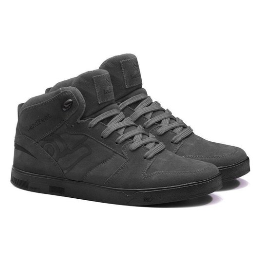 Tênis Landfeet Casual Qualidade Couro Durável