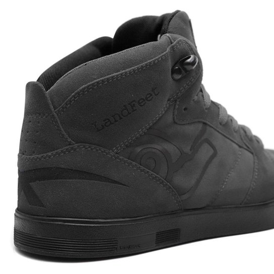 Tênis Landfeet Casual Qualidade Couro Durável