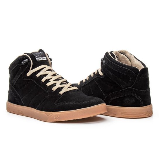 Tênis Landfeet Casual Qualidade Couro Durável