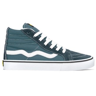 Tênis Mad Rats Lona Unissex Hi Top | Grafite Preto Cor:;Tamanho:34