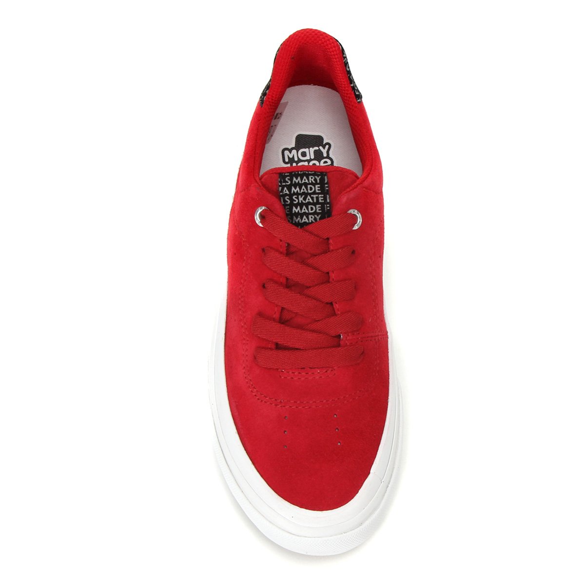 tenis mary jane vermelho