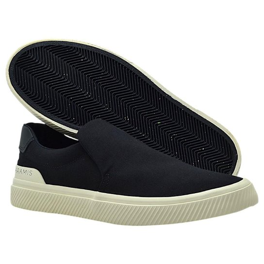 Tênis Masculino Aramis Slip On Daily Canvas Off-White