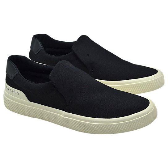 Tênis Masculino Aramis Slip On Daily Canvas Off-White