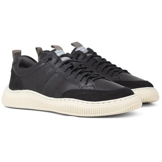 Tênis Masculino Democrata Casual Denim Vibe Couro Solado Confortável 625101 Cor:;Tamanho:42