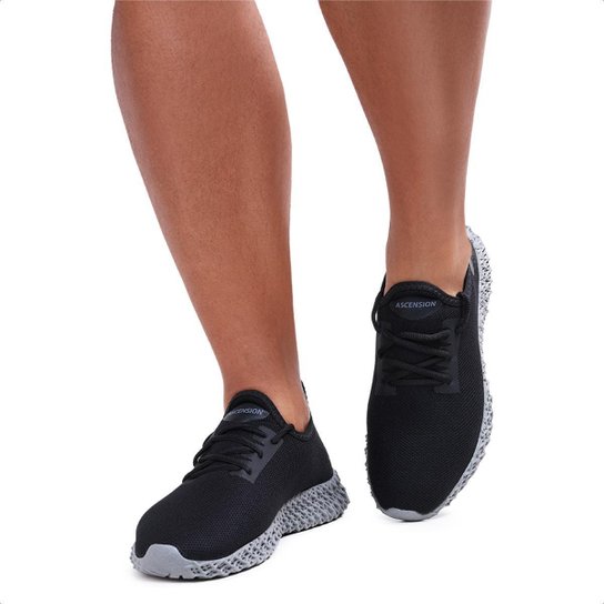 Tênis Masculino para Treino e Caminhada com Meia – Leveza e Conforto Garantidos