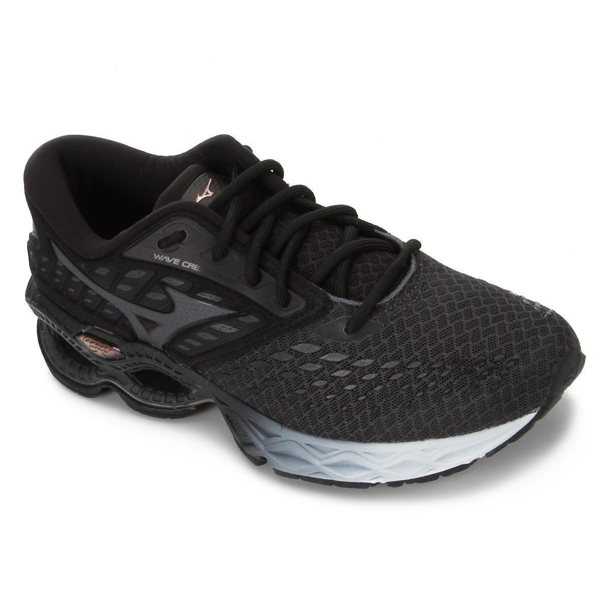 mizuno todo preto feminino