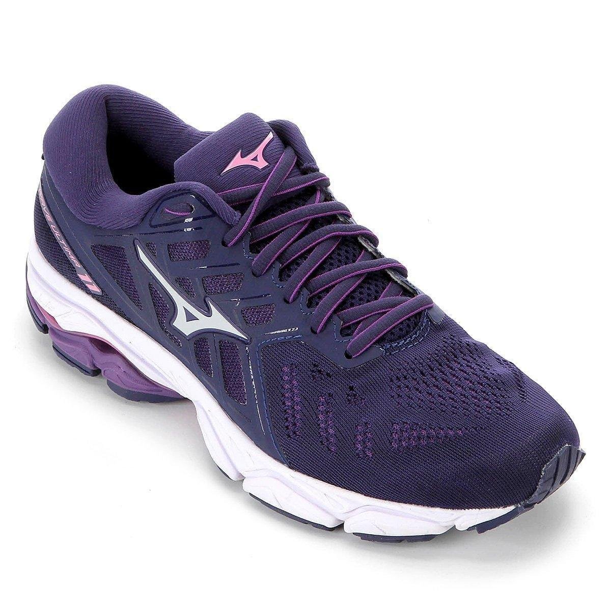 Zapatillas Mizuno WAVE ULTIMA 11 Para Mujer Negro/Turquesa/Rosa
