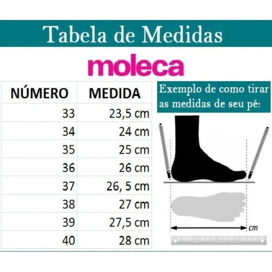 Tenis Moleca 5667.302 Feminino
